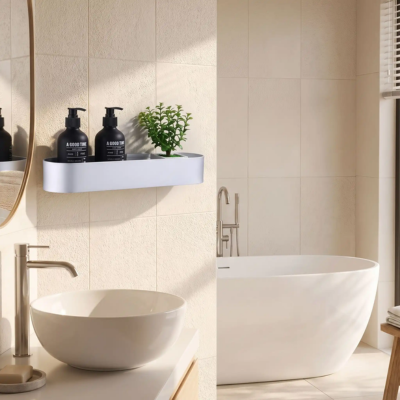 étagère murale salle de bain clément trouve place