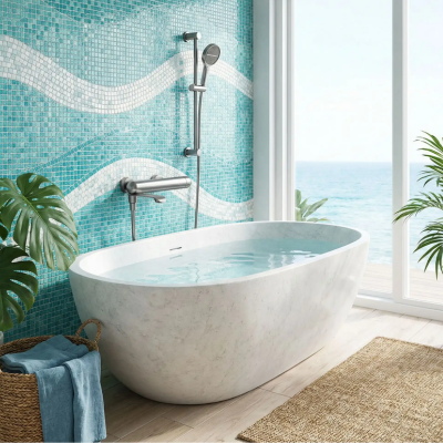 mitigeur bain douche thermostatique détente