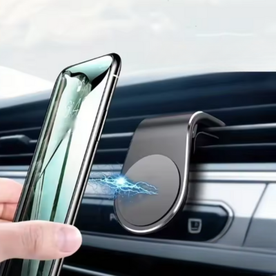 support telephone voiture aimant s'intĂšgre harmonieusement