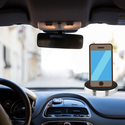support téléphone voiture aimanté restant parfaitement fonctionnel