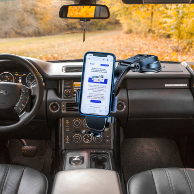 support téléphone voiture ventouse résiste variation