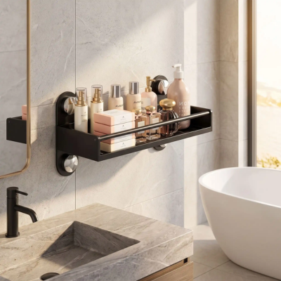 étagère salle de bain sans percer adelia change tout