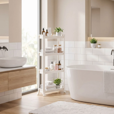 étagères pour salle de bain maya solution maligne