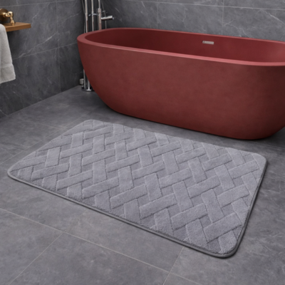 grand tapis de salle de bain sécurité détendu