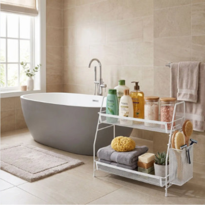 petite étagère salle de bain antirouille stabilité garantie
