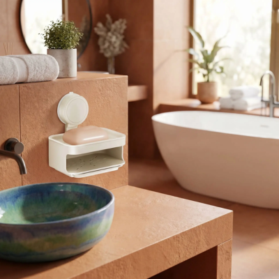 porte savon douche apporter main