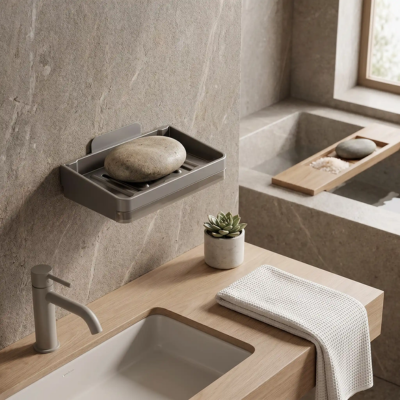 porte savons mural reste parfait