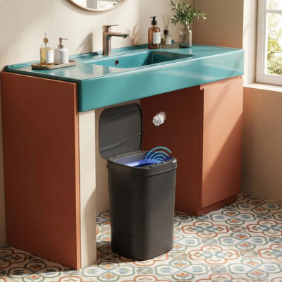 poubelle salle de bain apporte tranquillité