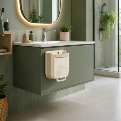 poubelle salle de bain suspendue ameline ultra pratique 
