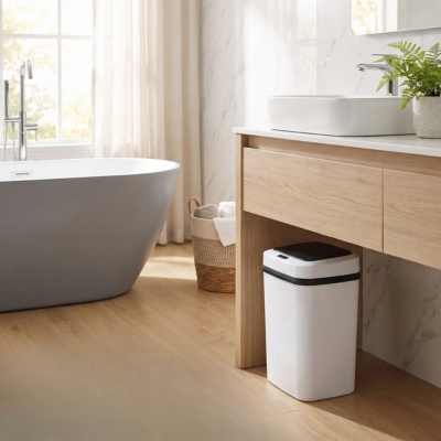 poubelles salle de bain adelice style epure 