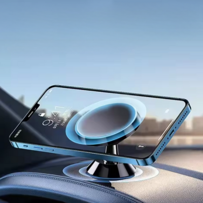 support téléphone voiture aimant touche-d'élégance