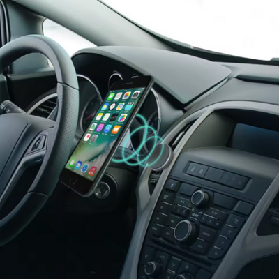 support téléphone voiture magnétique deplacer fermement