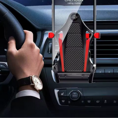 support téléphone voiture ventilation s'installe dans grille