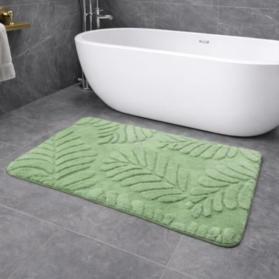 tapis de salle de bain antidérapant s'intègre facilement